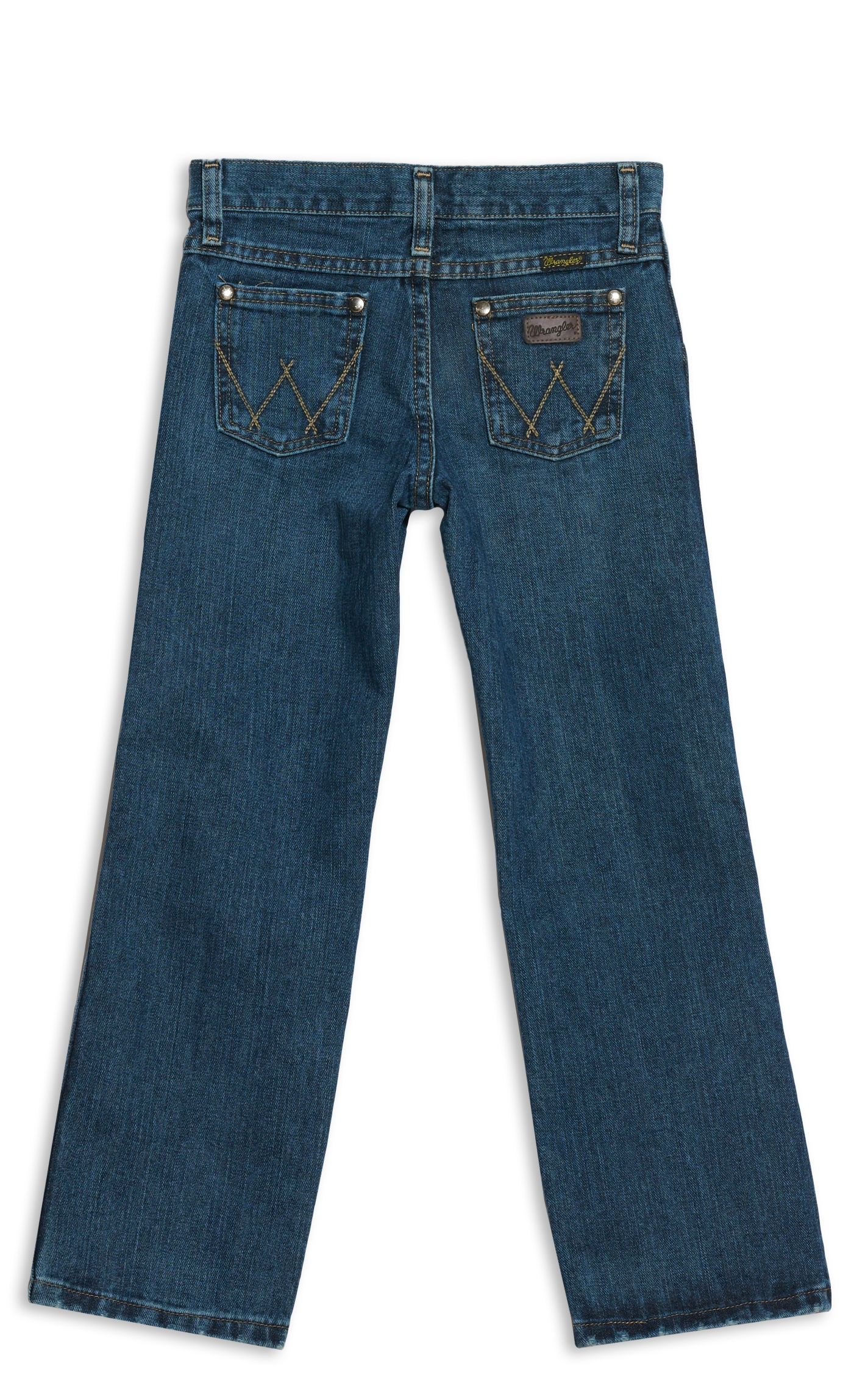 Wrangler Retro Boys' Everyday Blue Medium Wash Relaxed Fit Straight Leg ...