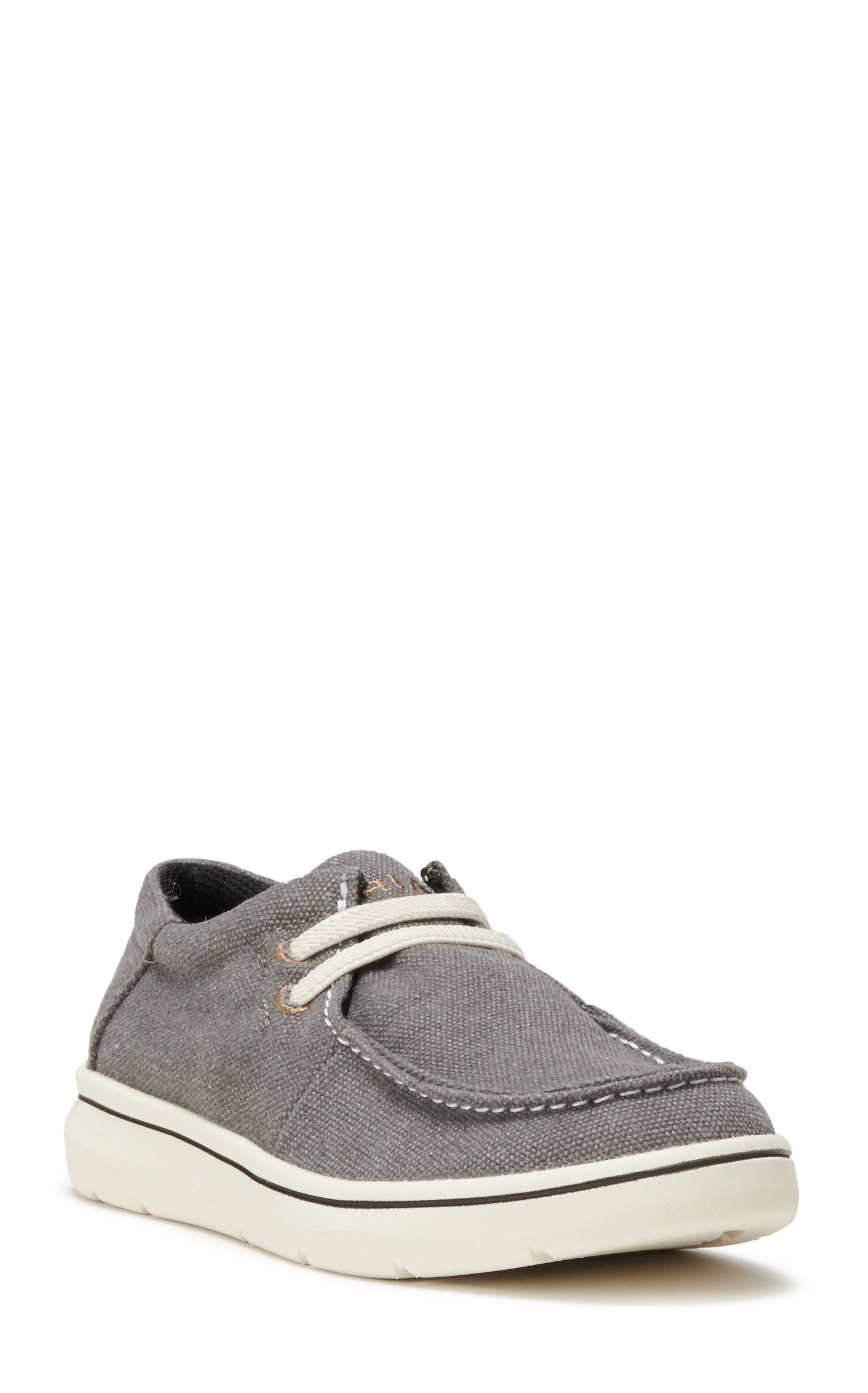 Ariat Kids' Hilo Washed Black Canvas Lace Up Casual Shoes | Cavender's