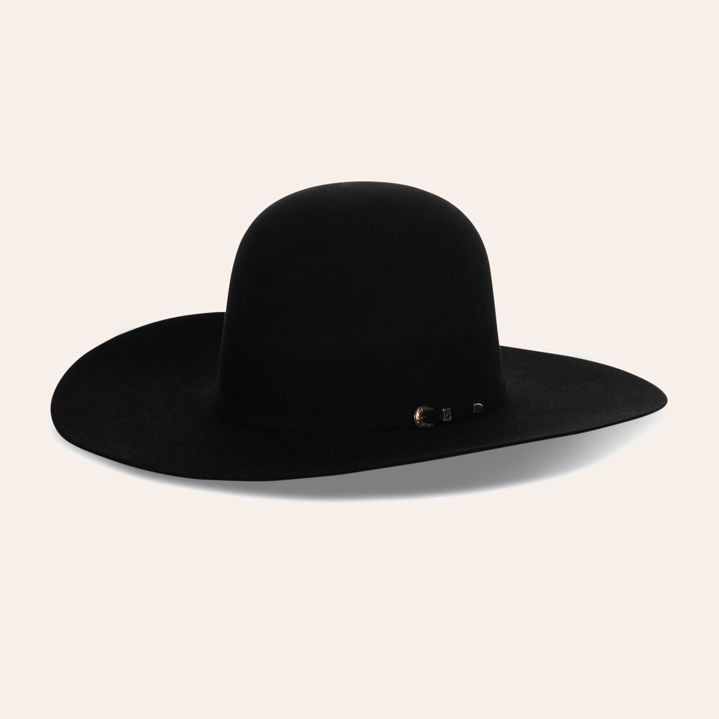 Rodeo King 15X Black Open Crown Felt Cowboy Hat Cavender's