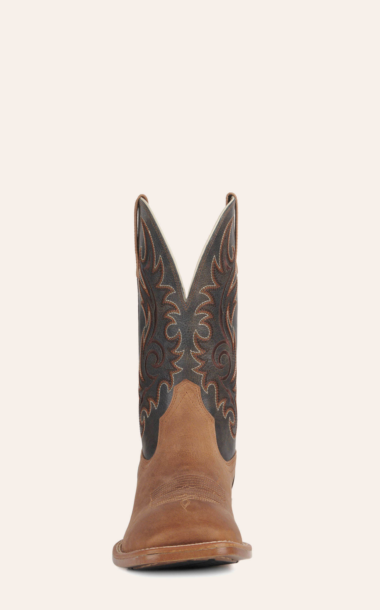 Ariat Men's Lasco Ultra Light Tan and Smoky Blue Bantamweight Wide
