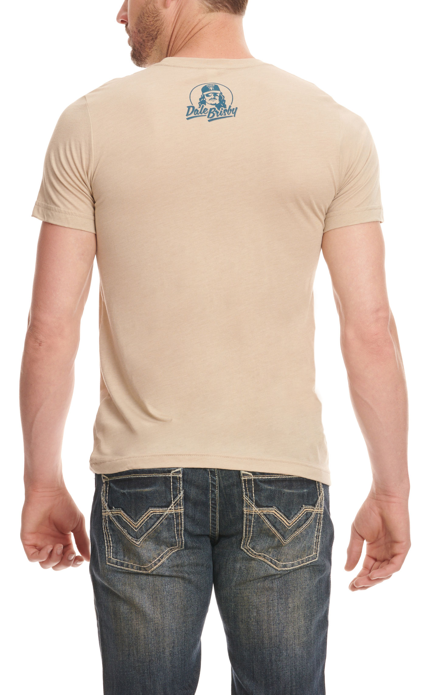 Rodeo Time Dale Brisby Taupe XV Ranch Est. 2015 Logo Graphic Short ...