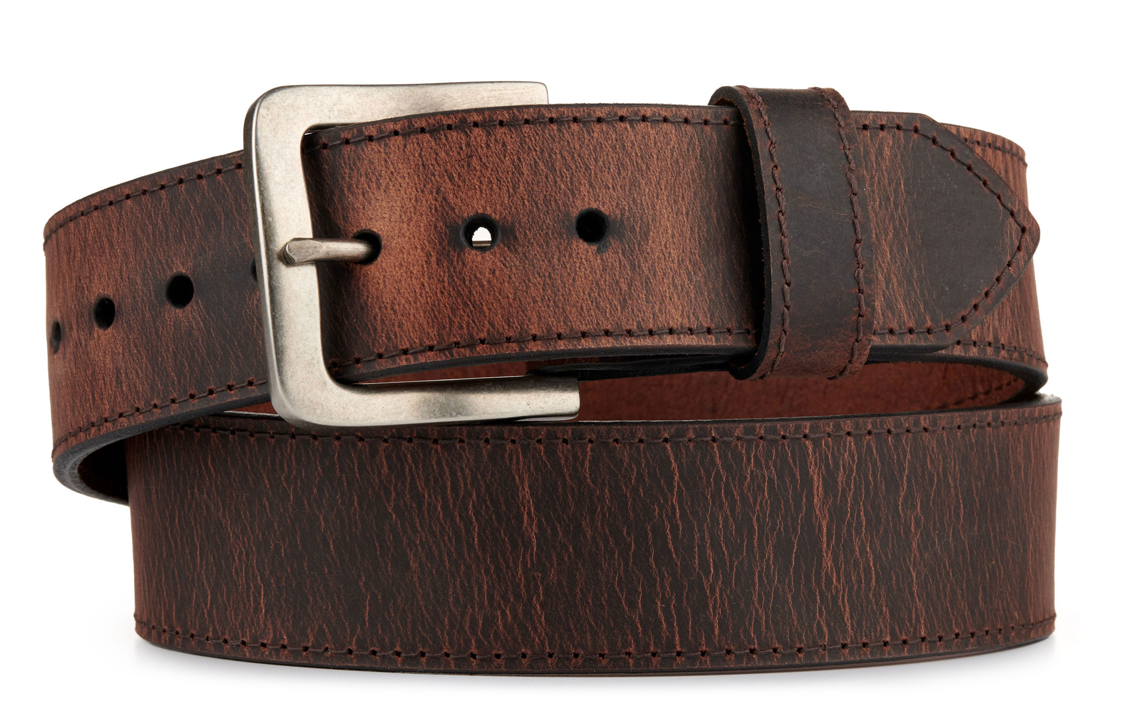 AndWest Men's Tan Extra Wide Leather Western Belt | Cavender's