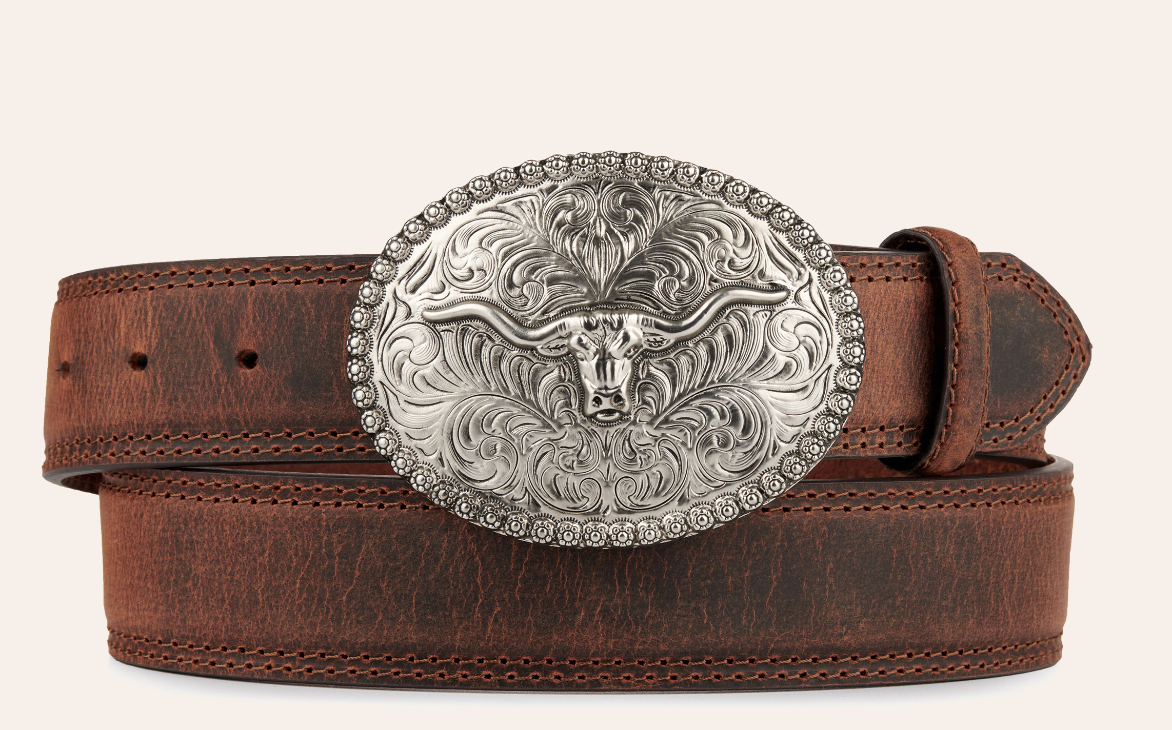 Cowboy Buckles Cavenders Belt Buckles Large Oval Silver Belt