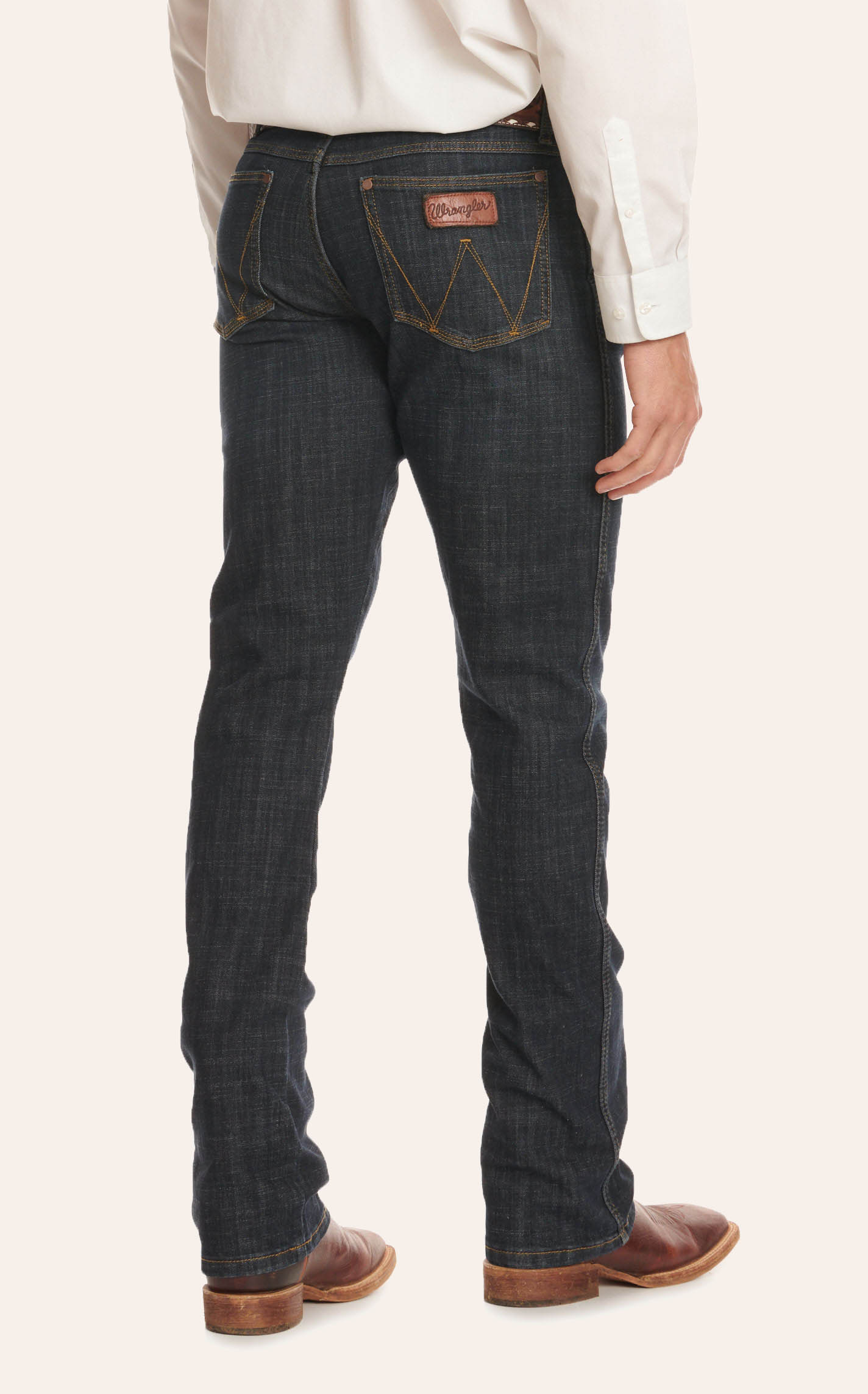 Wrangler Retro Men's Dax Dark Wash Slim Fit Boot Cut Jeans - Big & Tall ...