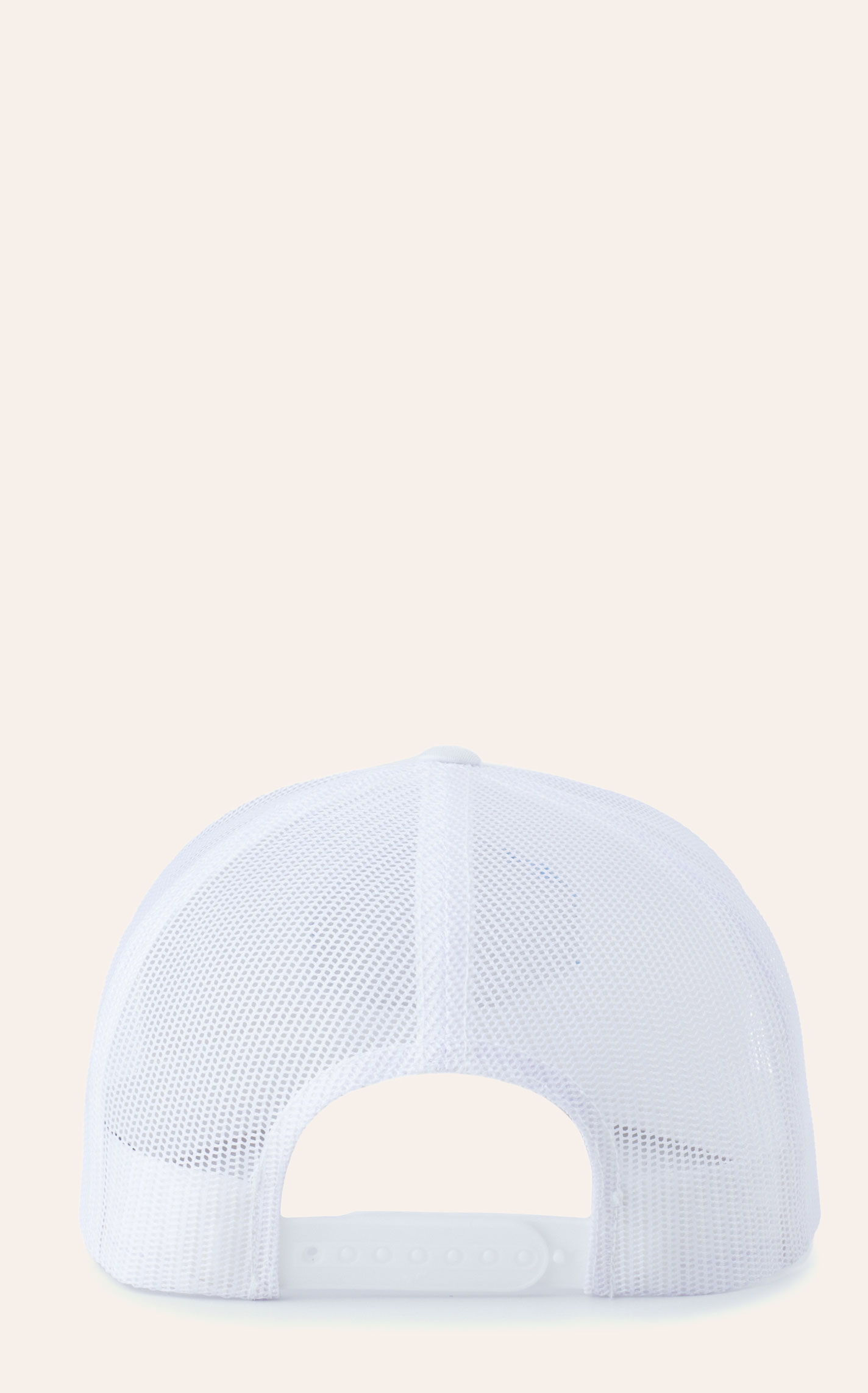 Stackin Bills White on White & Light Blue Duck Logo Patch Cap