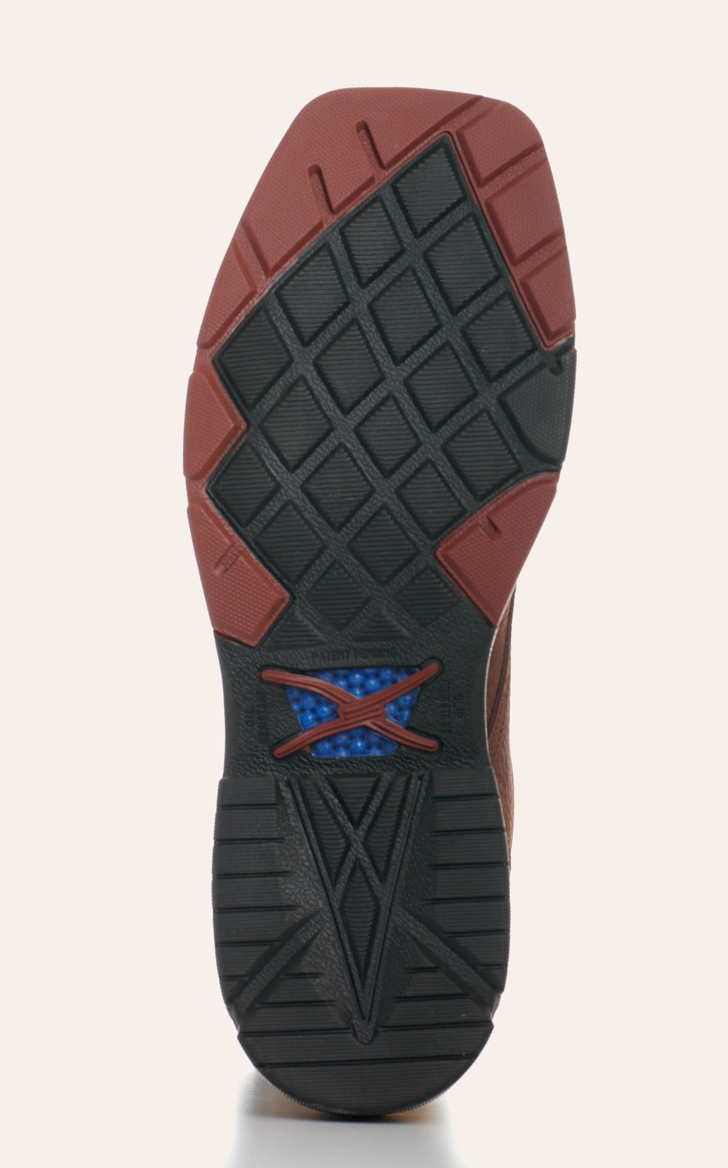 Twisted X Men's Clove Brown Waterproof Wide Square Nano Composite Toe Lace Up Work Boots