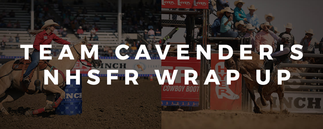 Team Cavender&#8217;s NHSFR Wrap Up