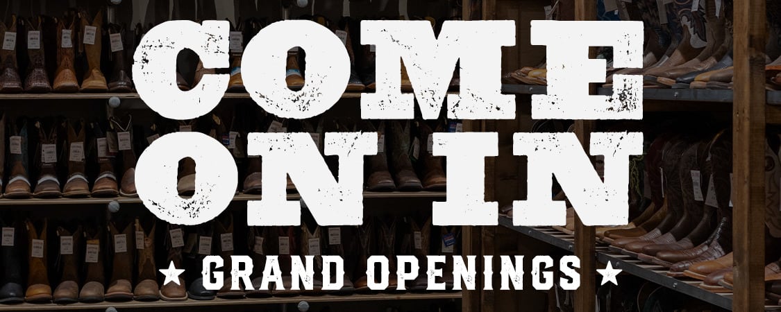 3 New Stores: Cavender’s Grand Opening Weekend