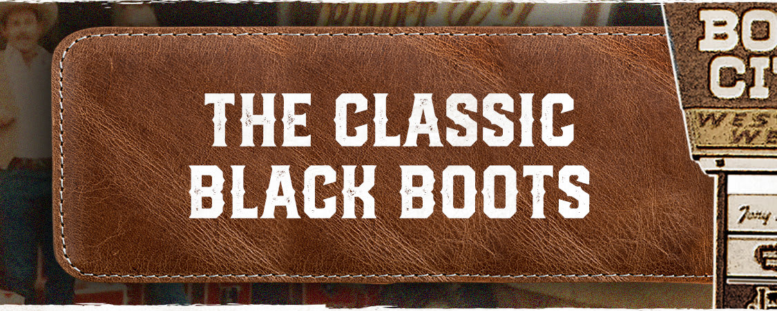 10 Timeless Classic Black Cowboy Boots