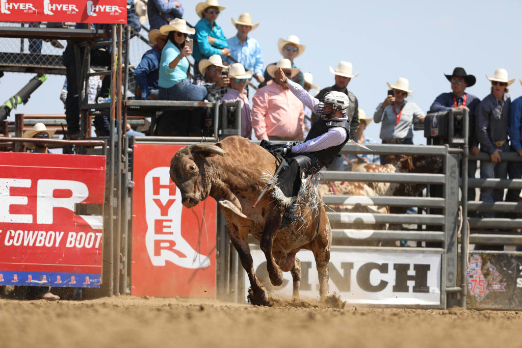 John Crimber Bull Riding Sixth in the World