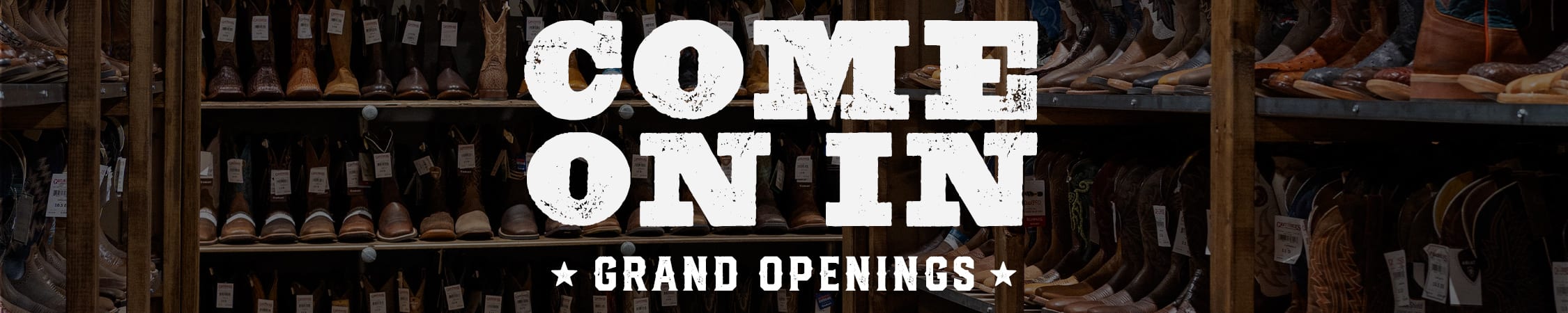 Cavender's Grand Opening Weekend