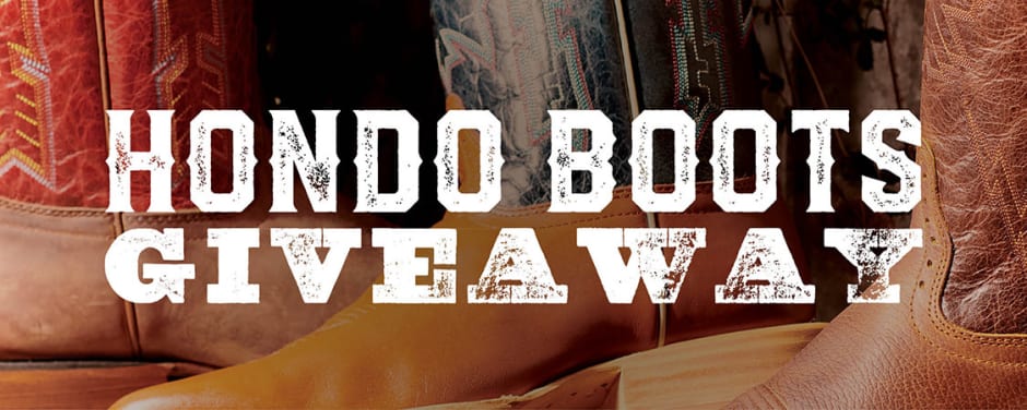 Cavender's 2024 Hondo Boots Giveaway