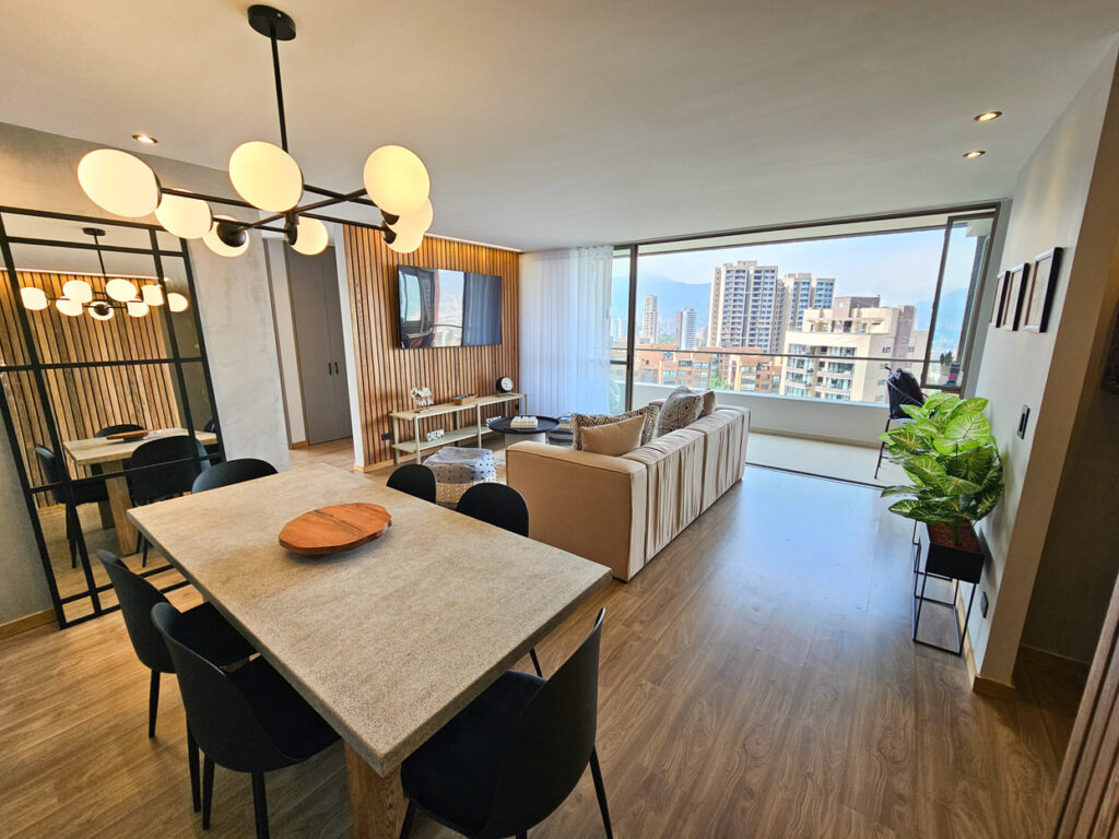 2BR 2BA Apartment for Rent in  Comuna 14 - El Poblado,  Antioquia - $2,400