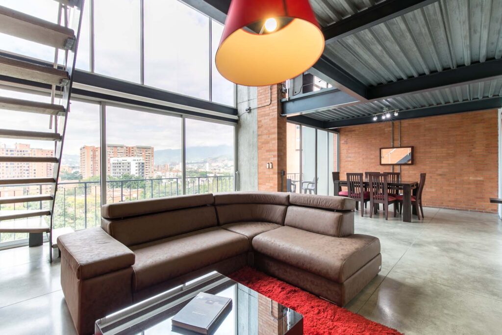 1BR 2BA Apartment for Rent in  Comuna 14 - El Poblado,  Antioquia - $1,400