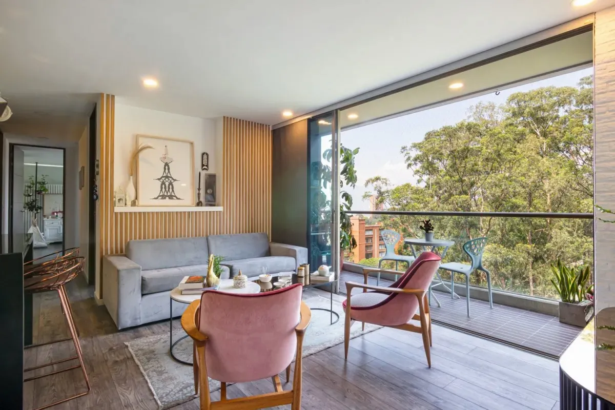 2BR 2BA Apartment for Rent in Asomadera no.2, Antioquia - $4,300,000