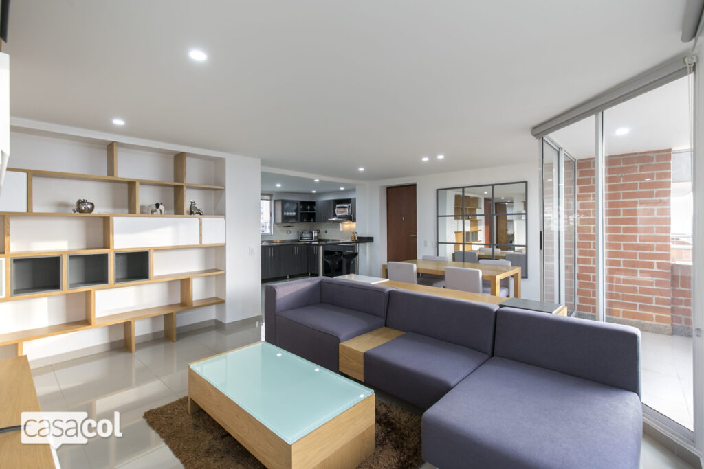 2BR 2BA Apartment for Rent in  Comuna 14 - El Poblado,  Antioquia - $1,600