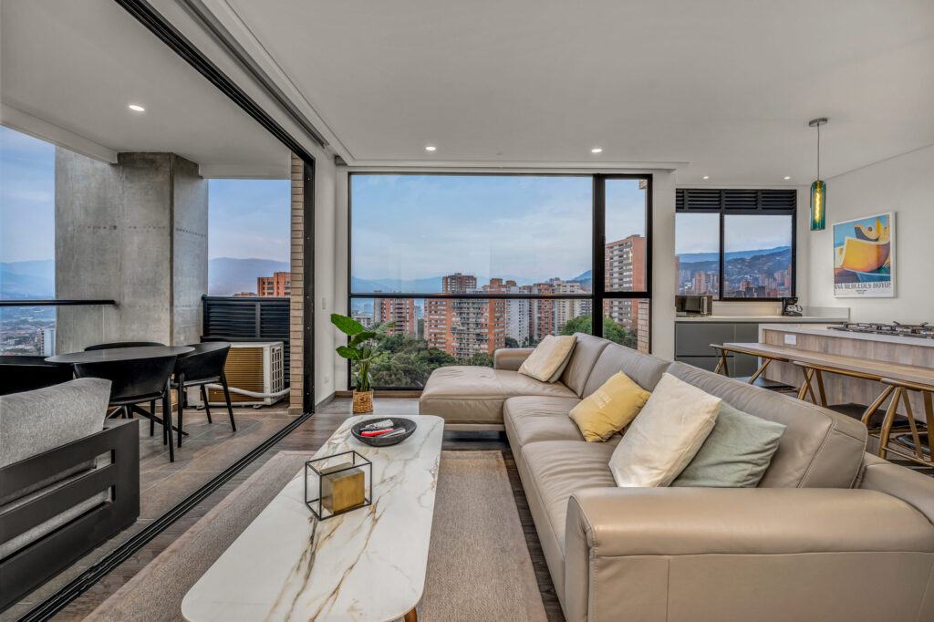 2BR 3BA Apartment for Rent in  Comuna 14 - El Poblado,  Antioquia - $2,800