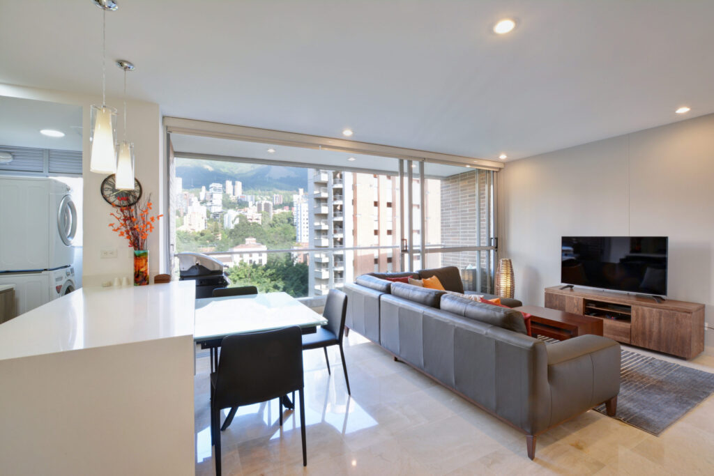 2BR 3BA Apartment for Rent in  Comuna 14 - El Poblado,  Antioquia - $1,900