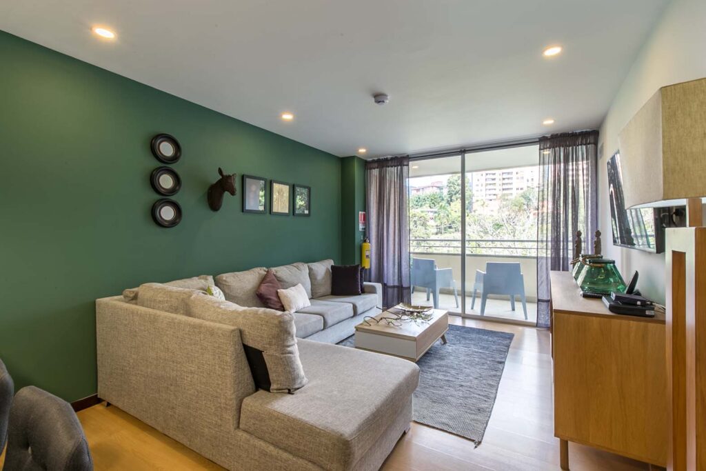 2BR 2BA Apartment for Rent in  Comuna 14 - El Poblado,  Antioquia - $1,650