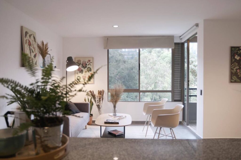 1BR 2BA Apartment for Rent in  Comuna 14 - El Poblado,  Antioquia - $1,200