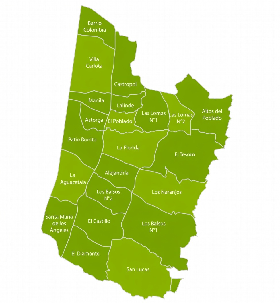 El Poblado neighborhood in Medellín