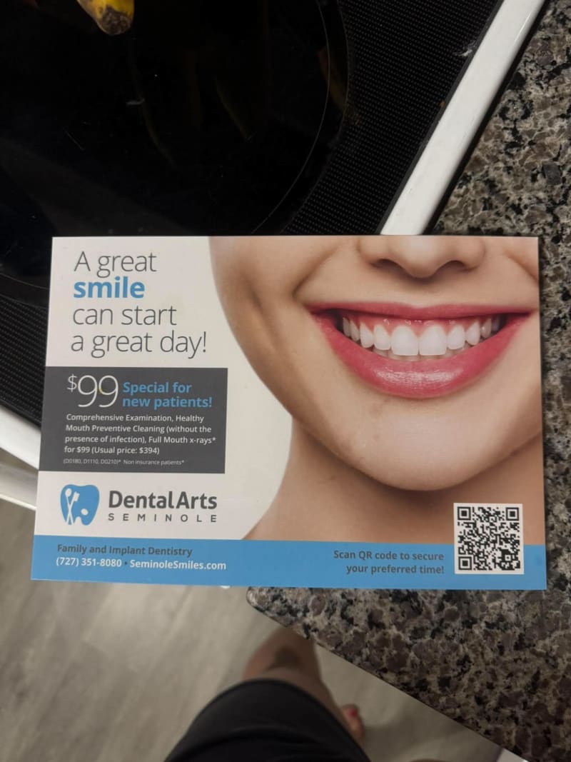 New patient deal at a Florida dentist