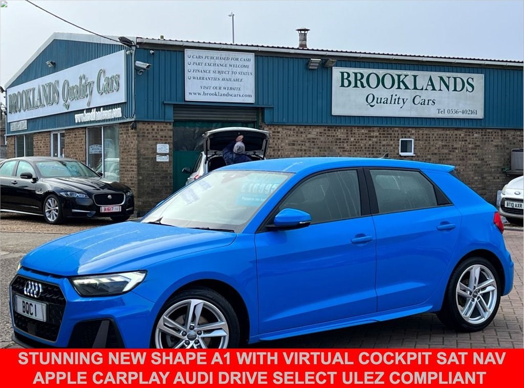 2020 used Audi A1 1.0 SPORTBACK TFSI S LINE 5 Door Turbo Blue 114 BHP