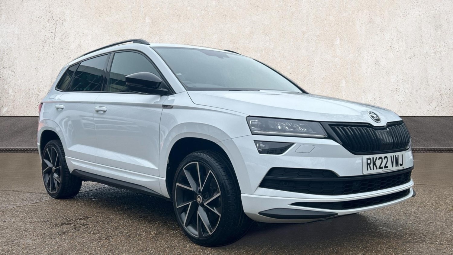 2022 used Skoda Karoq 1.5 TSI ACT SportLine SUV 5dr Petrol Manual Euro 6 (s/s) (150 ps)