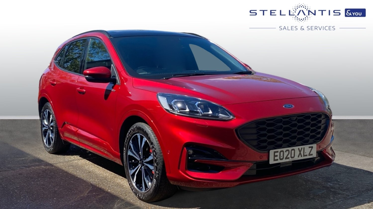 2020 used Ford Kuga 2.5 EcoBoost Duratec 14.4kWh ST-Line X First Edition CVT Euro 6 (s/s) 5dr