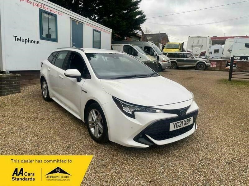 2021 used Toyota Corolla 1.8 VVT-h GPF Icon Tech Touring Sports 5dr Petrol Hybrid CVT Euro 6 (s/s) (