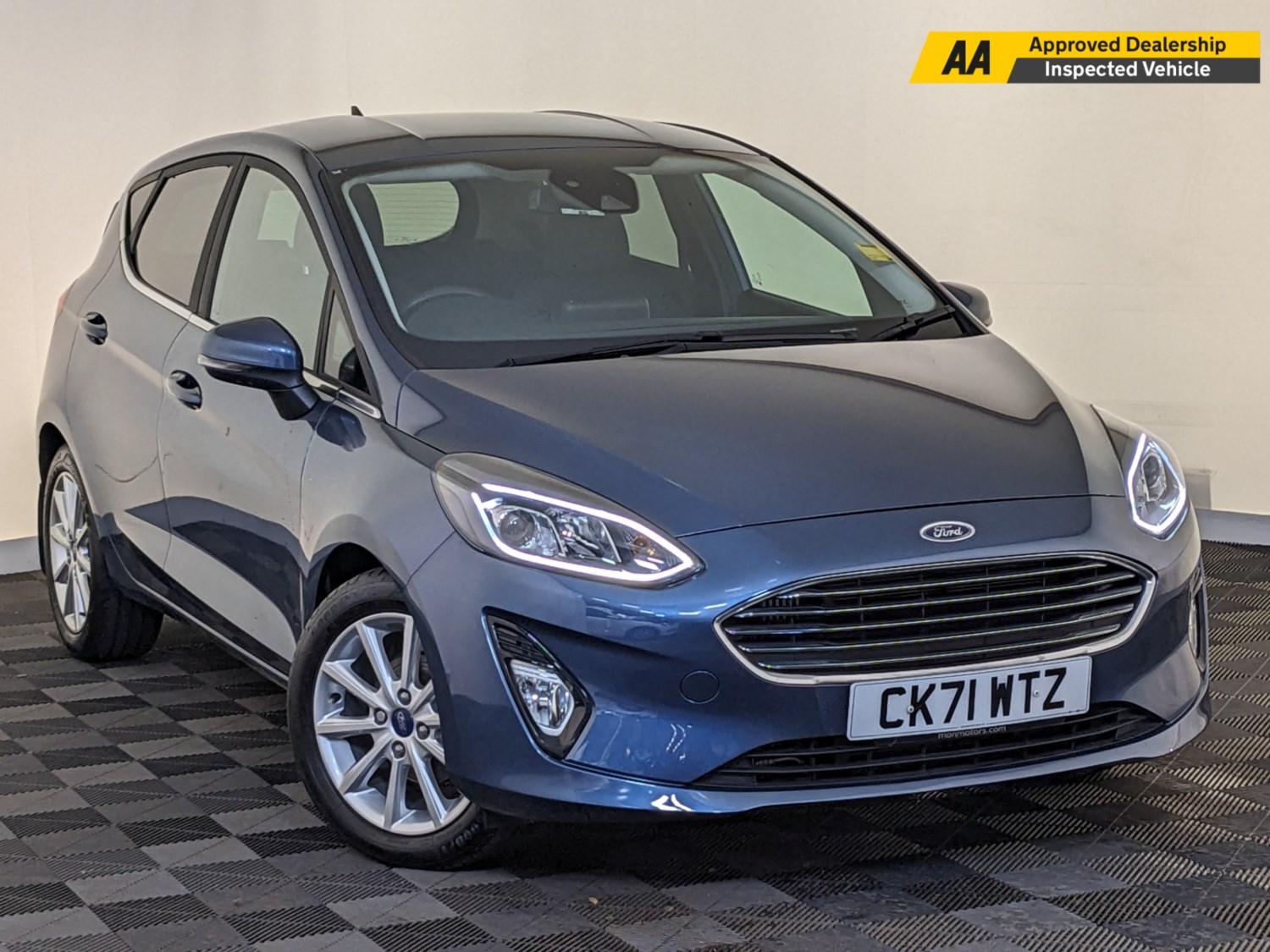 2022 used Ford Fiesta 1.0 EcoBoost Hybrid mHEV 125 Titanium 5dr