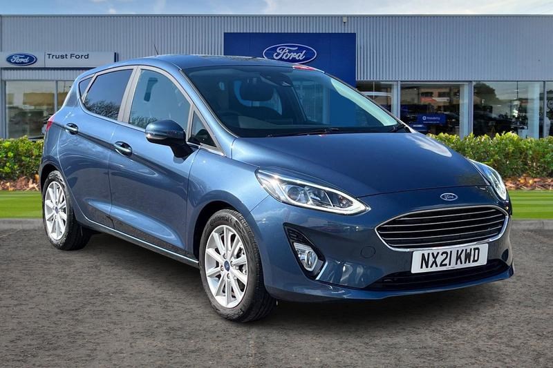 2021 used Ford Fiesta 1.0 EcoBoost Hybrid mHEV 125 Titanium 5dr MANUAL