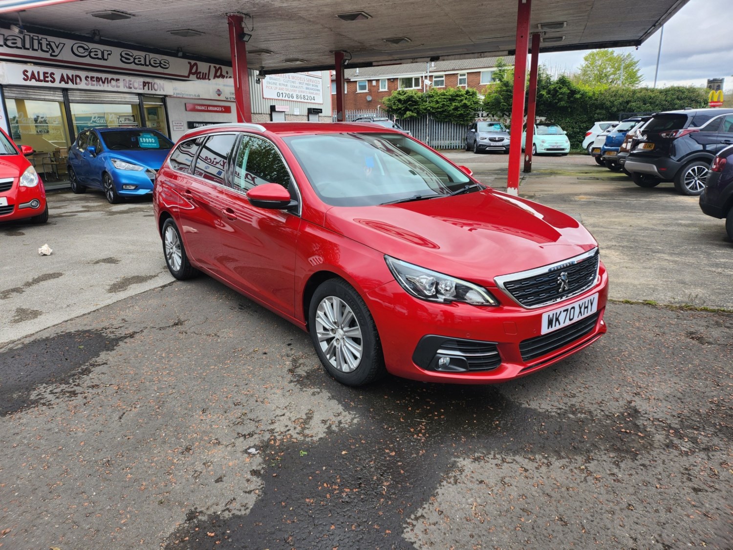 2020 used Peugeot 308 1.2 PureTech 130 Allure 5dr [Digital i-Cockpit]