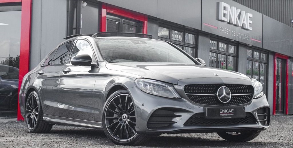 2020 used Mercedes-Benz C-Class 2.0 C 300 AMG LINE NIGHT EDITION PREMIUM PLUS MHEV 4d 255 BHP