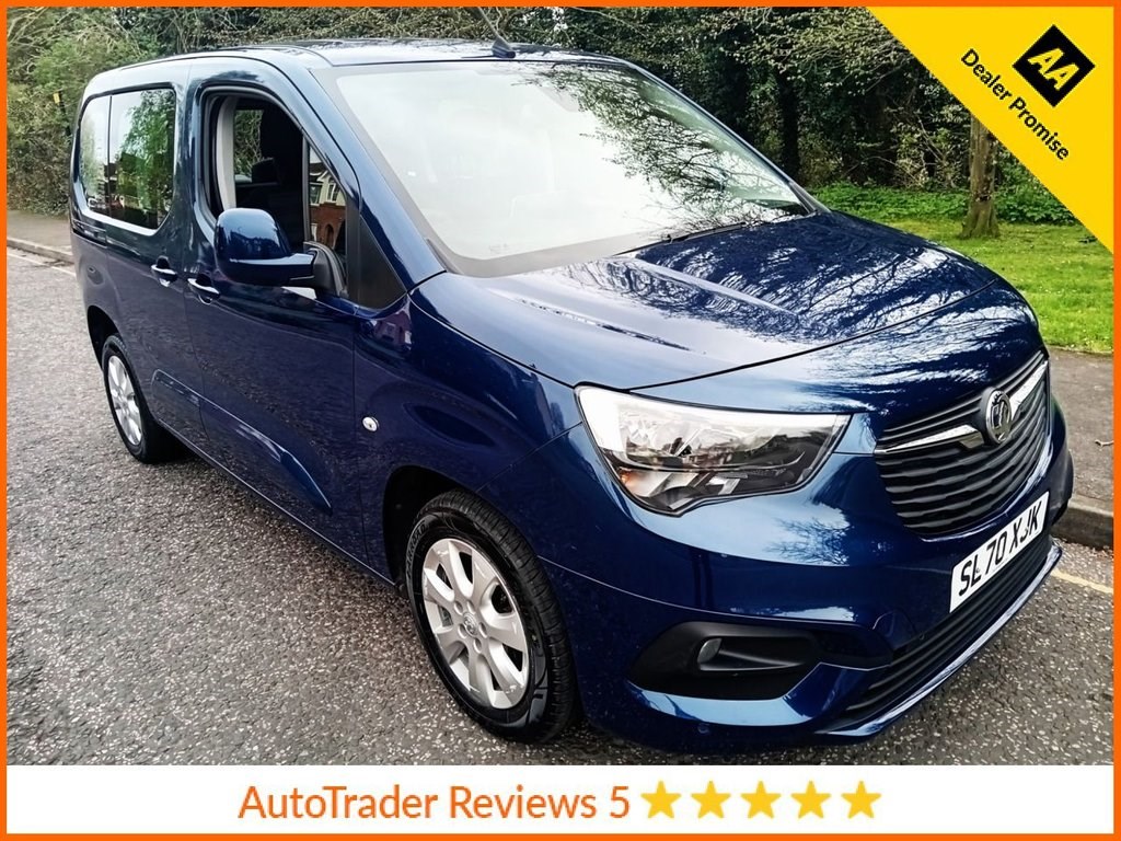 2020 used Vauxhall Combo Life 1.5 ENERGY S/S 5d 101 BHP.*7 SEATS*AIR CON*CRUISE*EURO 6*VAUXHALL HISTORY*