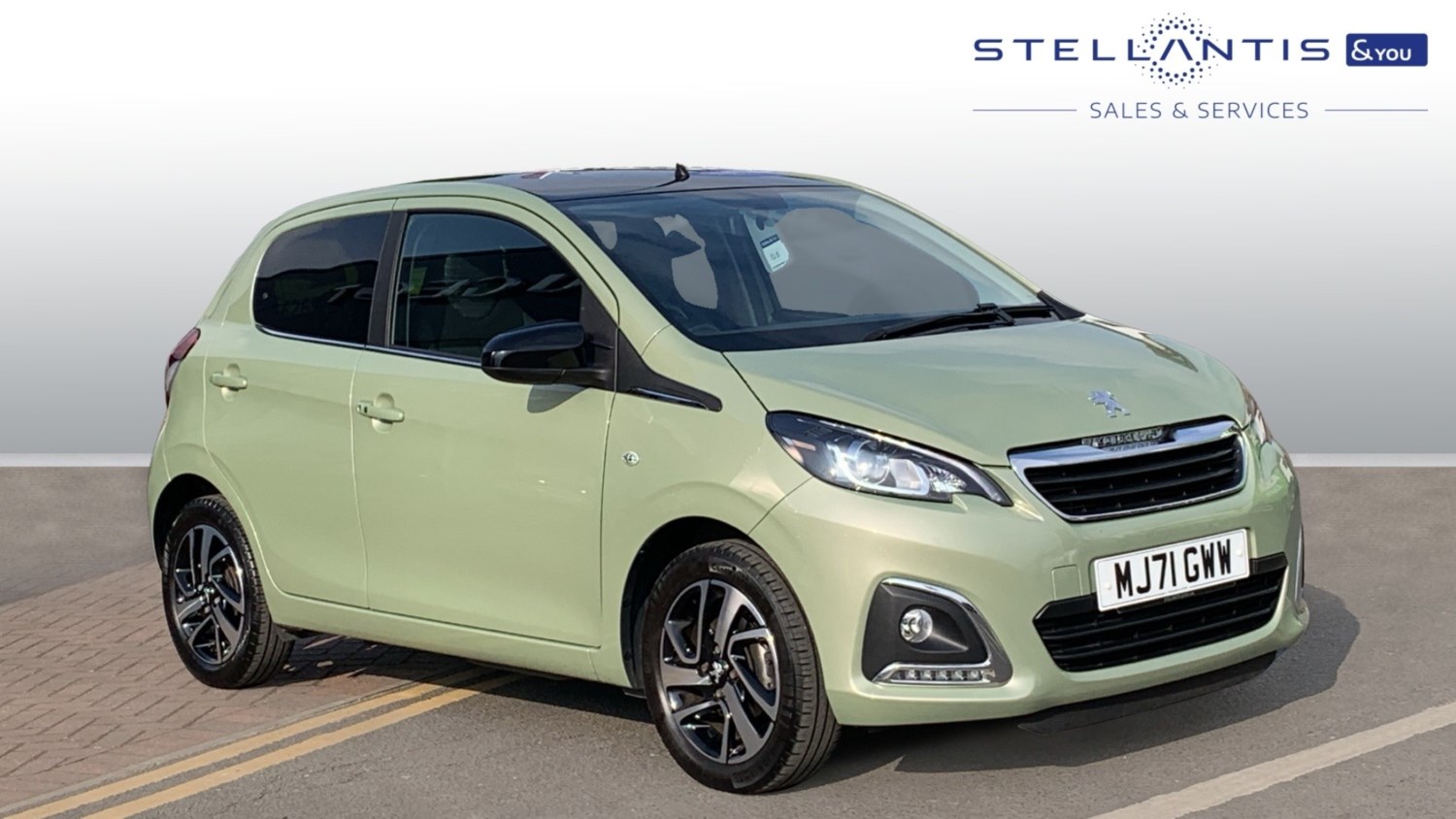 2021 used Peugeot 108 1.0 Allure Euro 6 (s/s) 5dr