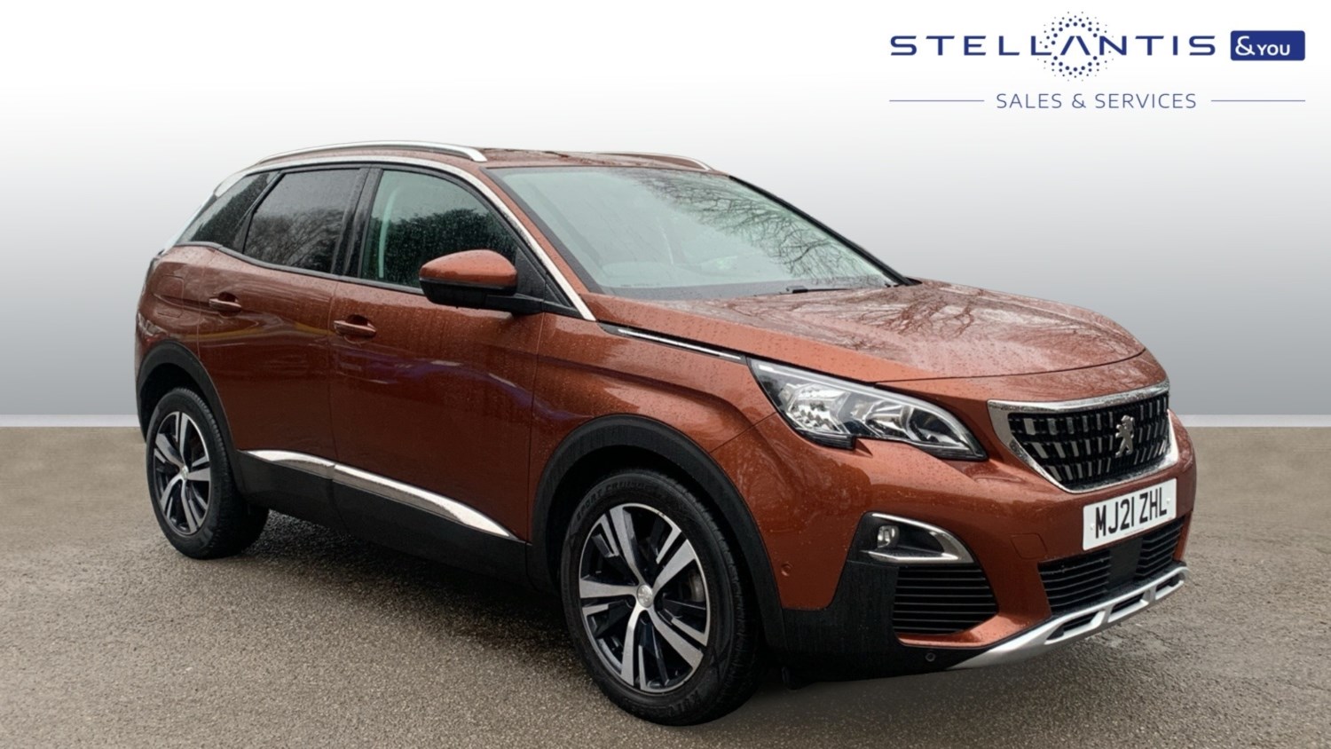 2021 used Peugeot 3008 1.2 PureTech Allure EAT Euro 6 (s/s) 5dr