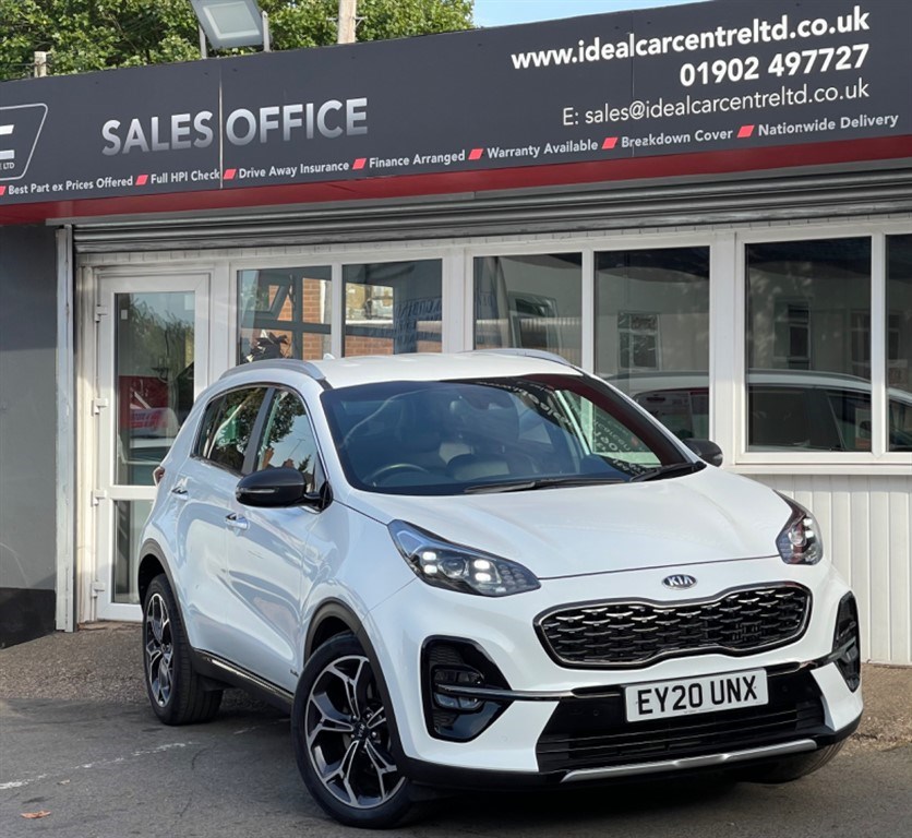 2020 used Kia Sportage 1.6 T-GDi GT-Line SUV 5dr Petrol DCT AWD Euro 6 (s/s) (174 bhp)