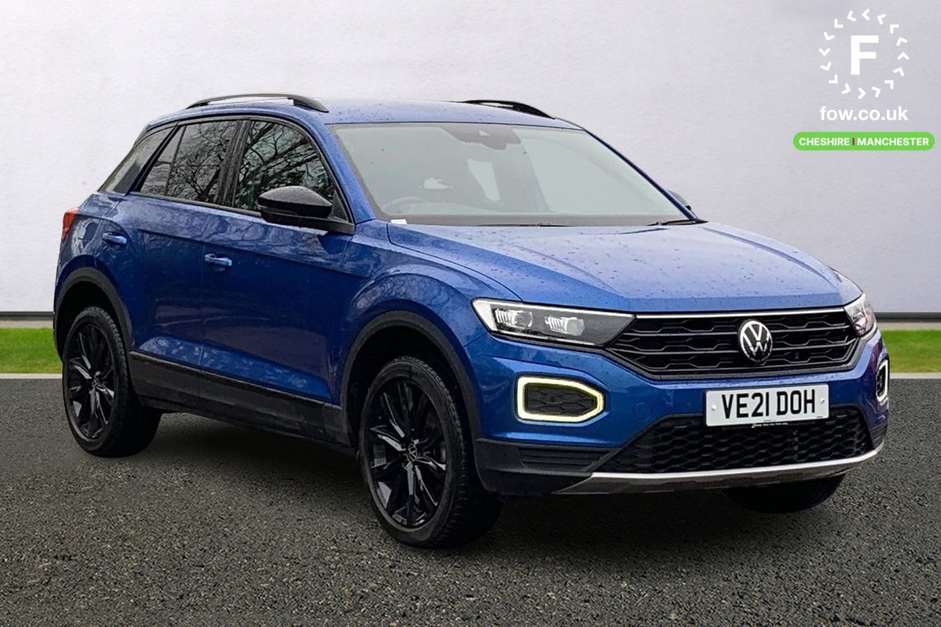 2021 used Volkswagen T-Roc 1.5 TSI EVO Black Edition 5dr