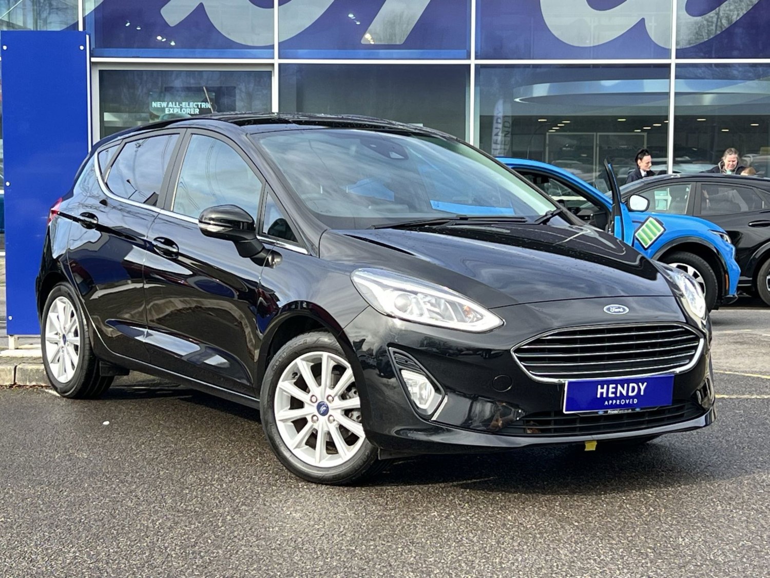 2020 used Ford Fiesta ECOBOOST HYBRID MHEV 125 Titanium