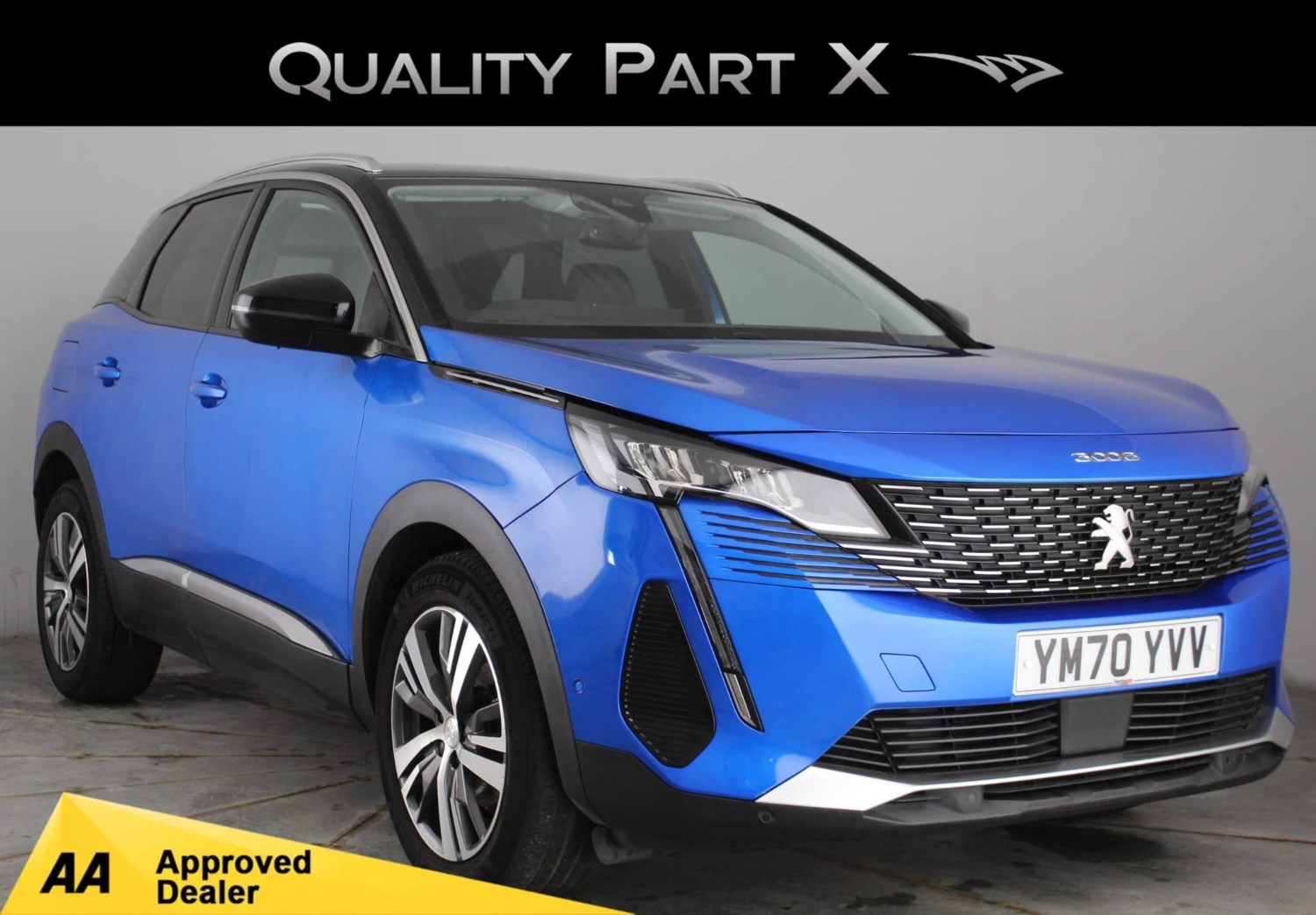 2021 used Peugeot 3008 1.2 PureTech Allure Premium EAT Euro 6 (s/s) 5dr