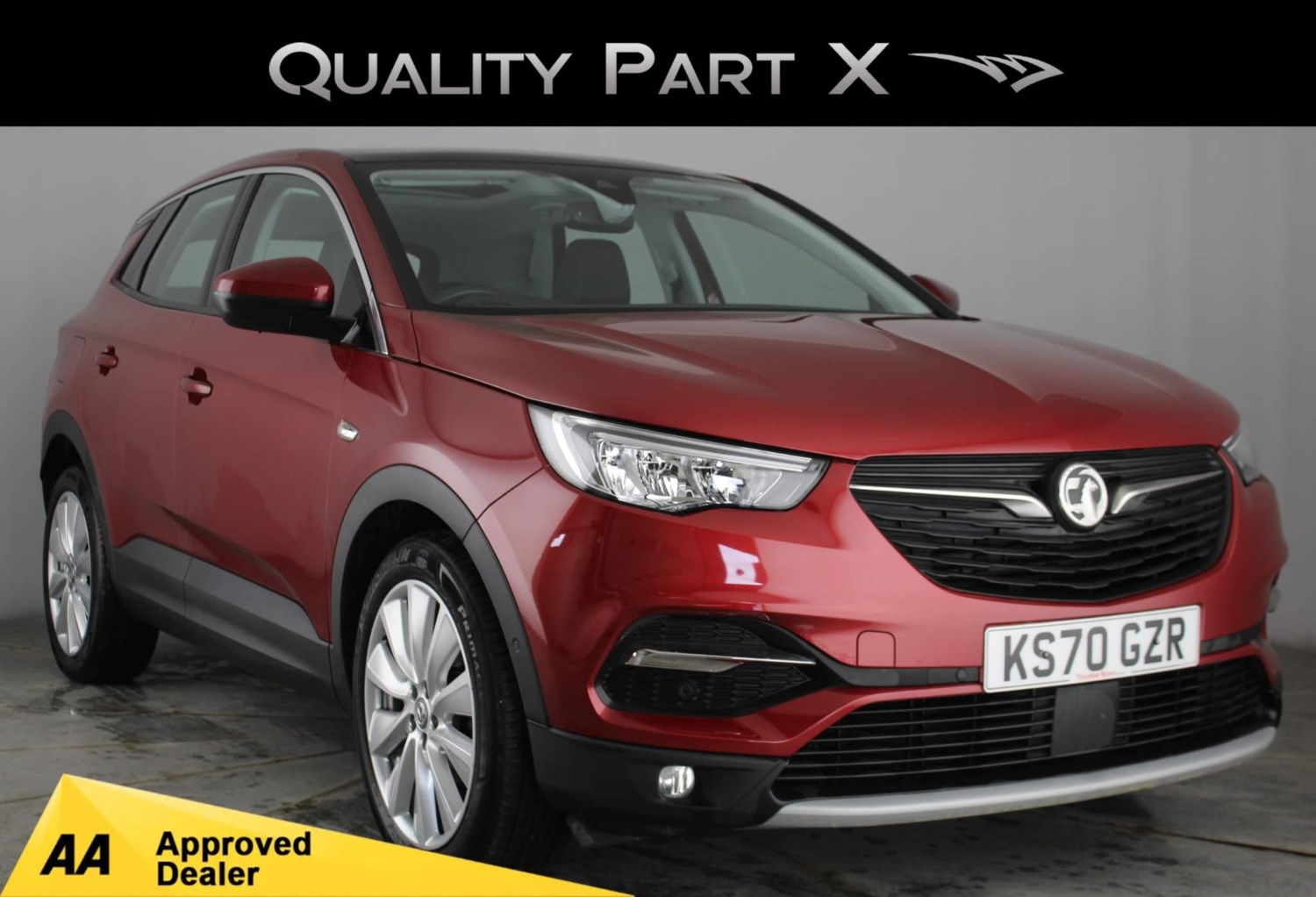 2020 used Vauxhall Grandland X 1.2 Turbo Elite Nav Euro 6 (s/s) 5dr