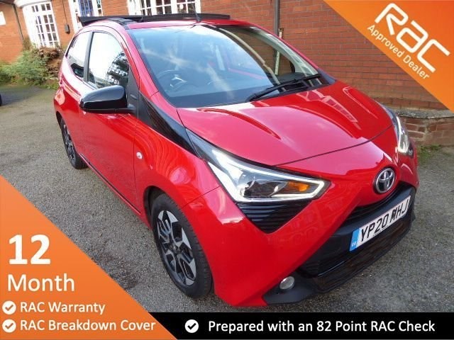 2020 used Toyota Aygo 1.0 VVT-I X-TREND X-SHIFT 5d 69 BHP Electric Sunrrof