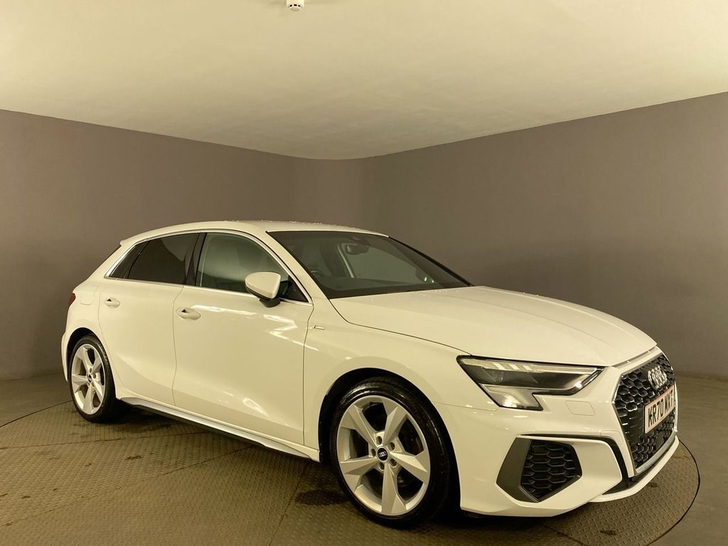 2020 used Audi A3 1.5 SPORTBACK TFSI S LINE MHEV 5d 148 BHP