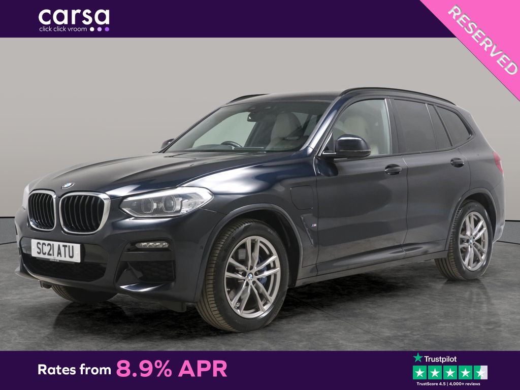 2021 used BMW X3 2.0 30e 12kWh M Sport Plug-in xDrive (292 ps)