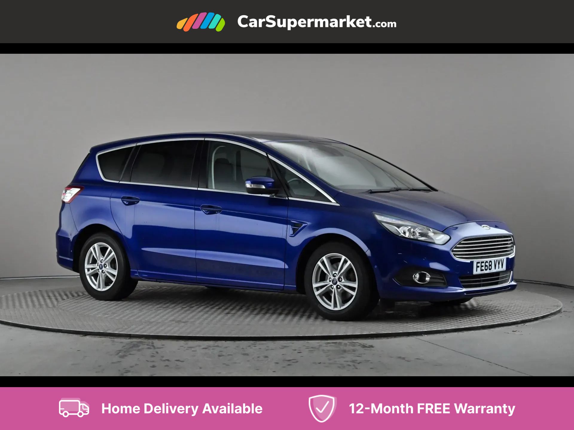 2018 used Ford S-Max 2.0 TDCi 180 Titanium Powershift