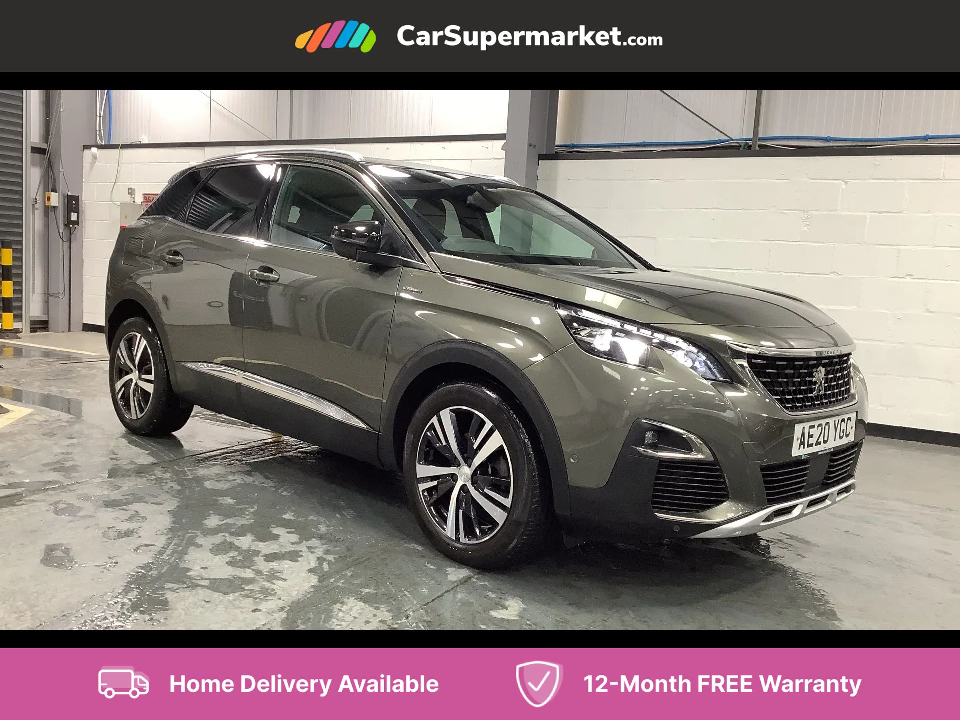 2020 used Peugeot 3008 1.5 BlueHDi GT Line