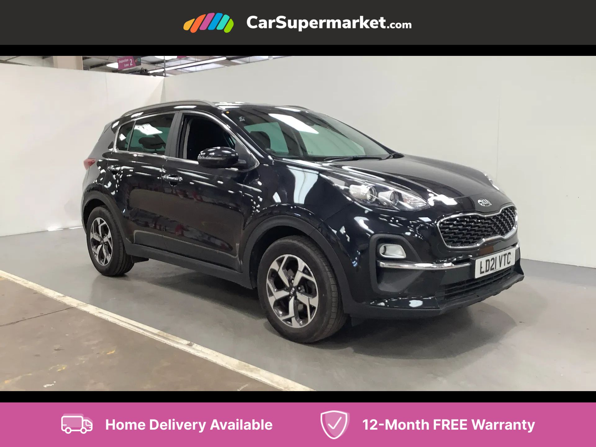 2021 used Kia Sportage 1.6 CRDi 48V ISG 2