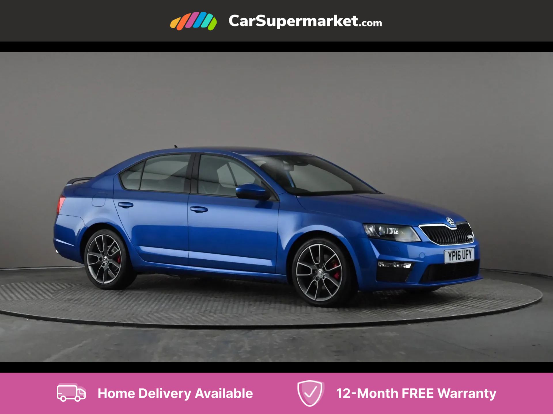 2016 used Skoda Octavia 2.0 TDI CR vRS