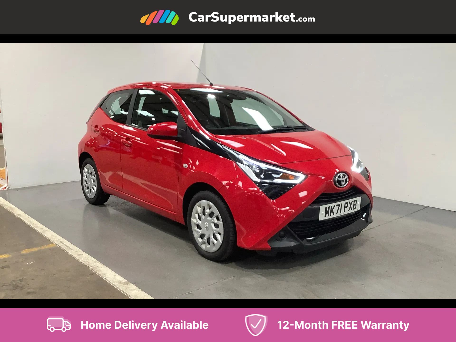 2021 used Toyota Aygo 1.0 VVT-i X-Play TSS